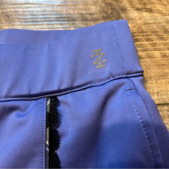 Izod Black and Purple Mini Athletic Skort Sporty - Picture 2 of 7